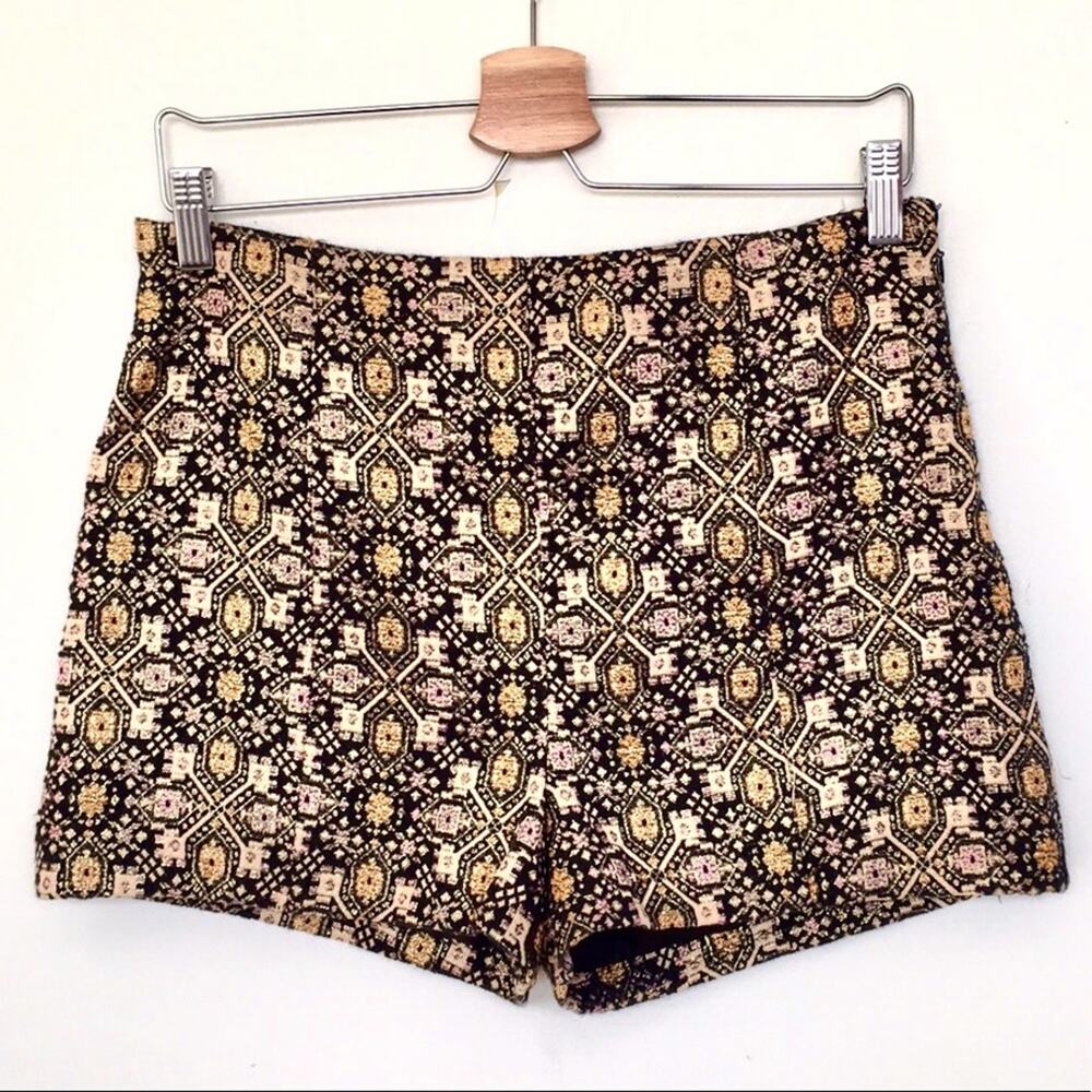 sexy short golden threads side zipper S - small Cocktail